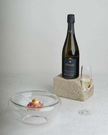 Wilhelmshof Muskateller Dessert-Sekt demi-sec